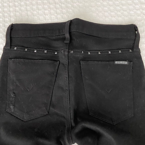 Hudson Black Skinny Rockstud Jeans - Picture 10 of 10